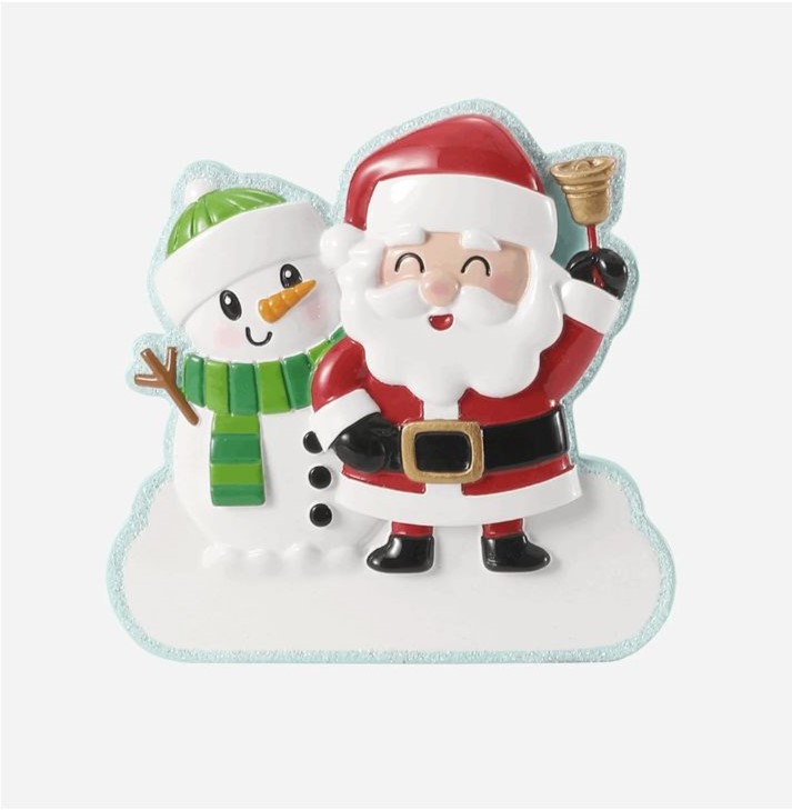 Cute Christmas Characters Personalised Christmas Decoration