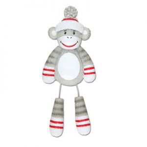 Stuffed Monkey Personalised Christmas Decoration