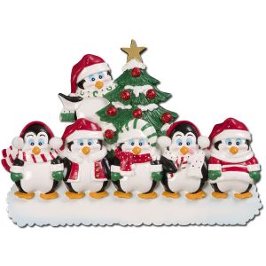 Winter Penguin Family (6) Table Topper