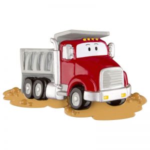 Dumptruck Personalised Christmas Ornament