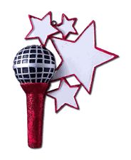 Microphone | Personalised Christmas Decoration