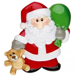 Santa with Gift Bag