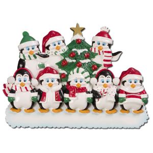 Winter Penguin Family (8) Table Topper