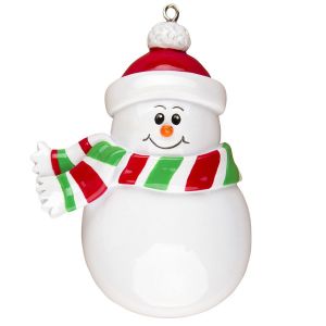 Snowman Personalised Christmas Decoration