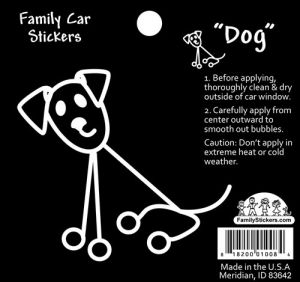 Car Sticker - Dog 