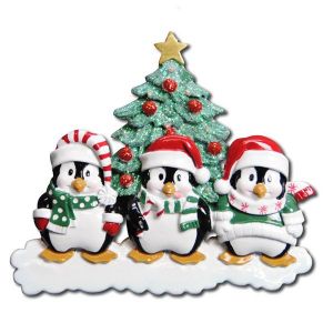 Winter Penguins x 3
