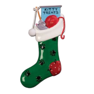 Cat Christmas Stocking