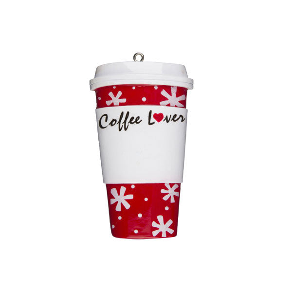 Coffee Mug Personalised Christmas Decoration