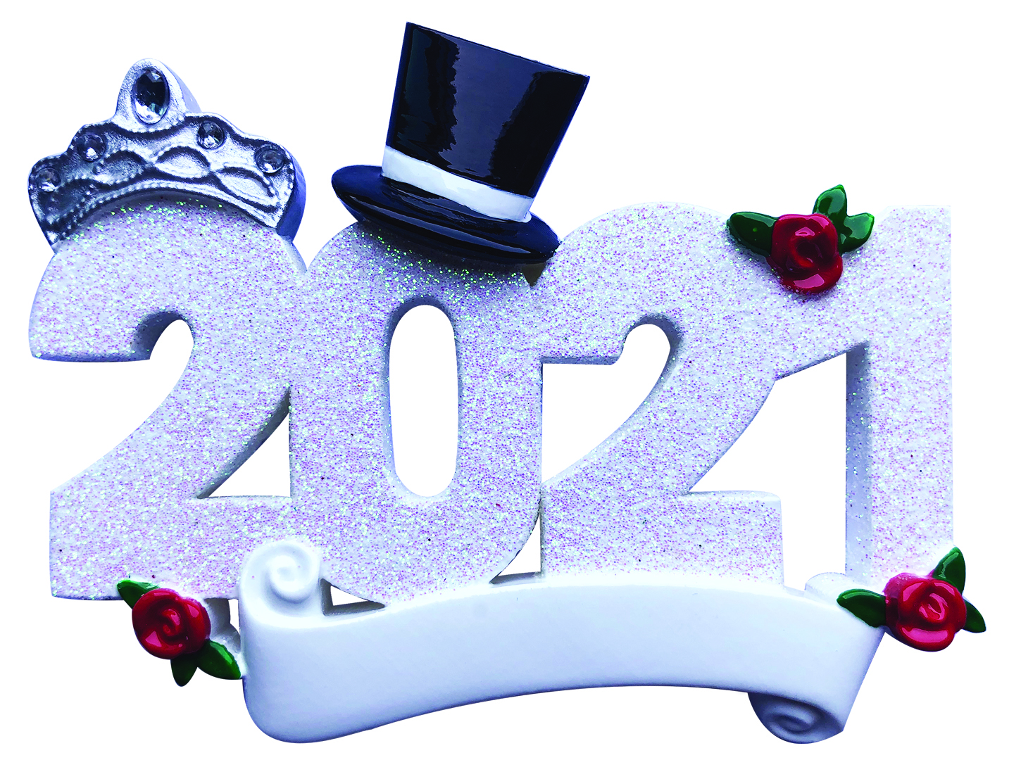 2021 Wedding Personalised Christmas Decoration