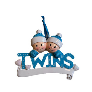 Twins | Personalised Christmas Decoration